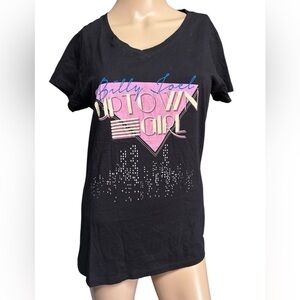 Uptown Girl Black Tee